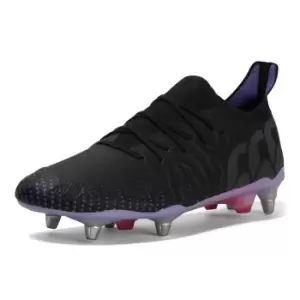 Image of Canterbury Speed Infinite Elite Adults Soft Ground Rugby Boots - Black