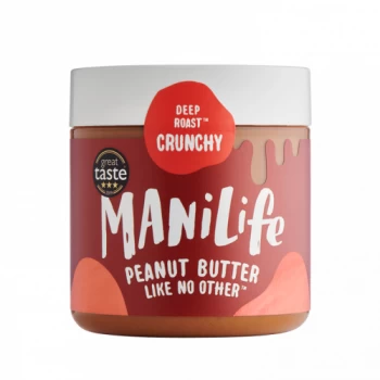 Image of ManiLife Deep Roast Crunchy Peanut Butter - 295g (Case of 6)
