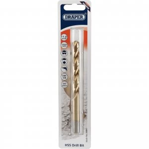 Image of Draper HSS Titanium Coated Drill Bit 11mm Pack of 1