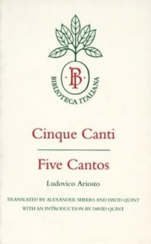 Image of Cinque Canti / Five Cantos by Ludovico Ariosto Paperback