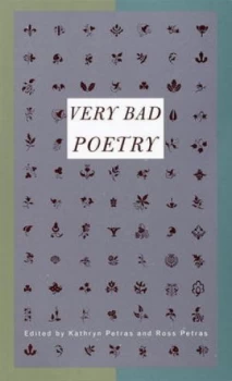 Image of Very Bad Poetry by Kathryn Petras Paperback