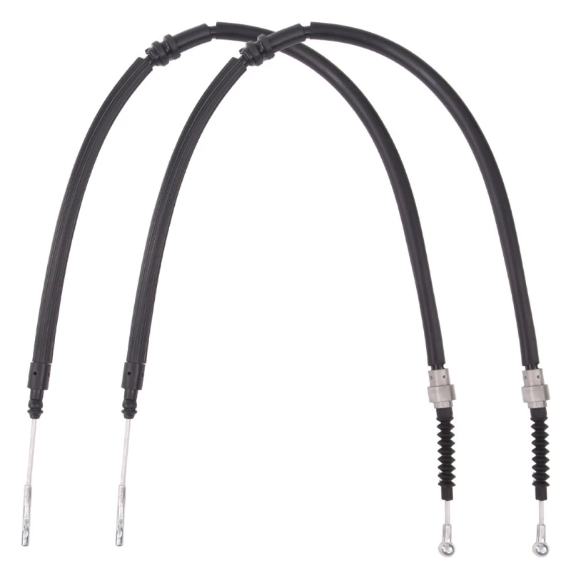 Image of RIDEX 124C1132 Brake Cable Rear, 953/720+953/720mm Cable,parking brake (124)