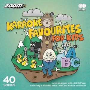 image of Zoom Karaoke - 40 Karaoke Favourites For Kids CD