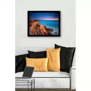 Image of SC1223 Multicolor Decorative Framed MDF Painting