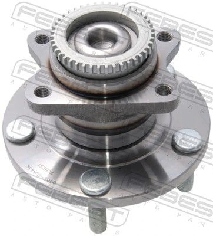 Image of FEBEST 0482-DJA43R Wheel Hub Rear Axle, with ABS sensor ring Wheel Hub (653)