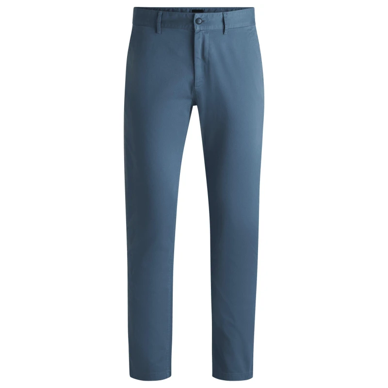 Image of Boss Boss Chino Slim 10242156 01 - Blue Blue 30 R