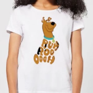 Image of Scooby Doo RUHROOOOOH Womens T-Shirt - White - 3XL