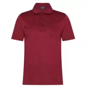 Paul And Shark Tonal Polo Shirt - Red