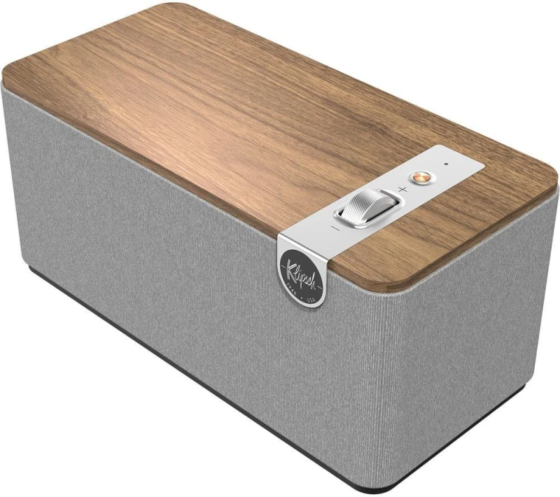 Image of KLIPSCH The One Plus Bluetooth Speaker - Walnut, Silver/Grey,Brown 743878053388