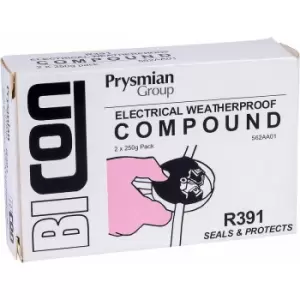 Image of Prysmian BICON R391 Electrical Weatherproof Compound 2 x 250g
