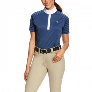 Image of Ariat Ladies Aptos Vent Show Shirt - Indigo Fade
