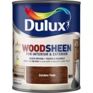 Dulux Woodsheen Golden Teak Stain & Varnish 750ml