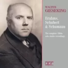 image of Walter Gieseking: Brahms, Schubert & Schumann: The Complete 1950s Solo Studio Recordings