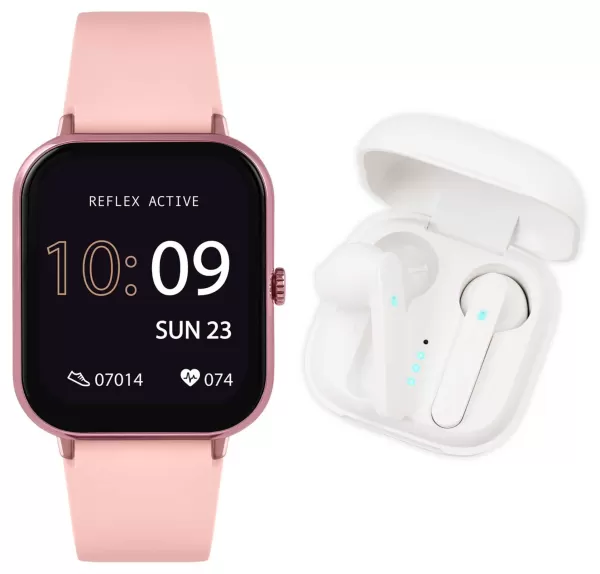 Image of Reflex Active RA17-2162-TWS Series 17 (39mm) Pink Strap Watch