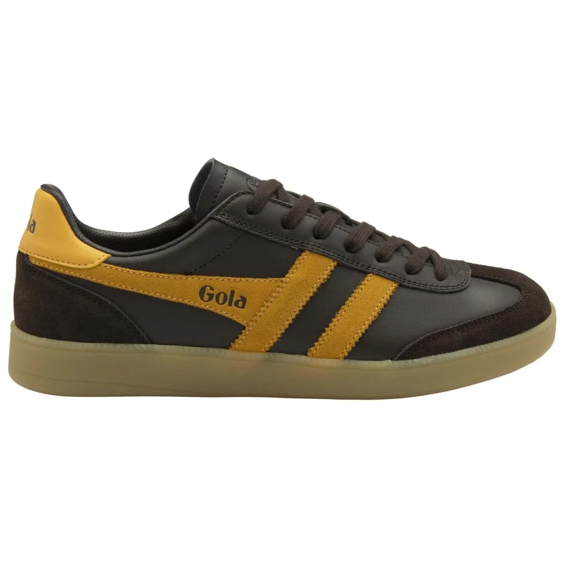 Image of Gola Leather Trainers Gola Viper Marron Male 43