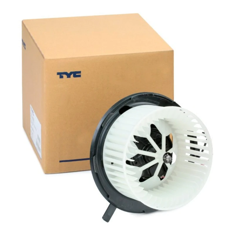 Image of TYC 537-0005 Blower Motor for vehicles with automatic climate control, without load resistor Interior Blower (2669)