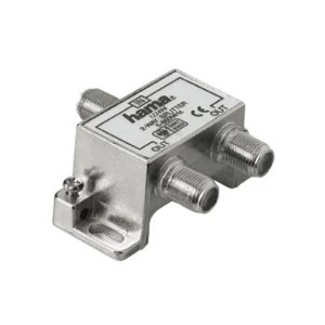 Image of Hama CATV Cable Splitter, 2 ports