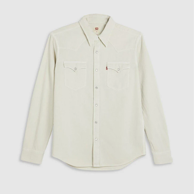 Image of Levis Mens Classic Western Overshirt Ster Silv Brch male S