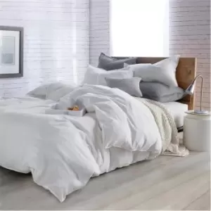 Image of DKNY Comfy Cotton Duvet Cover - White