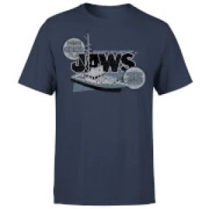 Image of Jaws Orca 75 T-Shirt - Navy - XXL