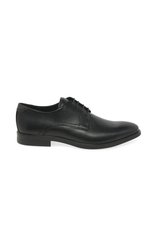 Image of ECCO Ecco Men 'Melbourne' Formal Lace Up Shoes in Black Size: 7.5 Black 7.5 Male 0809704135427
