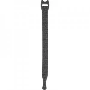 Image of Hook and loop cable tie for bundling Hook and loop pad L x W 200 mm x 12 mm