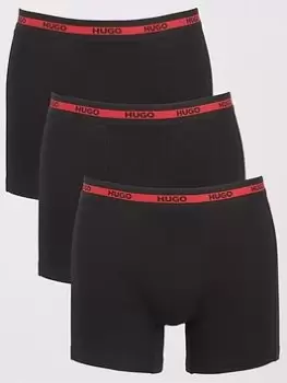 Image of HUGO Bodywear Boxer Brief (3 Pack) - Black Size M Men
