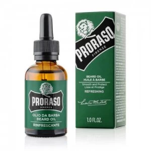 Image of Proraso Refresh Beard Oil 30ml