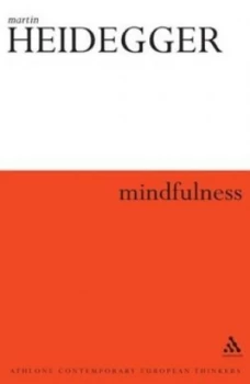 Image of Mindfulness by Martin Heidegger Paperback