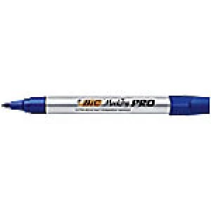 BIC Permanent Marker Marking PRO Bullet 1.1mm Blue 12 Pieces