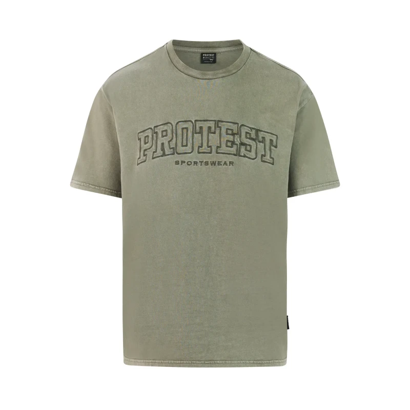 Image of Protest T-Shirt Protest Doyle Vert Male XS