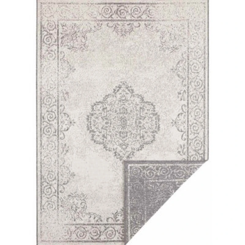 Image of The Rugs Cebu Reversible Indoor Outdoor Rug Polypropylene Flatweave Durable In Grey