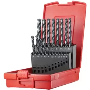Image of A188 NO.201 (19-Pce) S/S Jobber Drill Set DIN 338