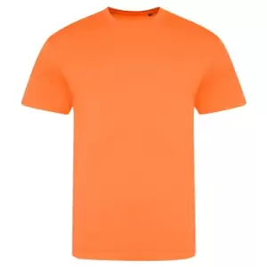 Image of AWDis Unisex Adults Electric Tri-Blend T-Shirt (XXL) (Electric Orange)