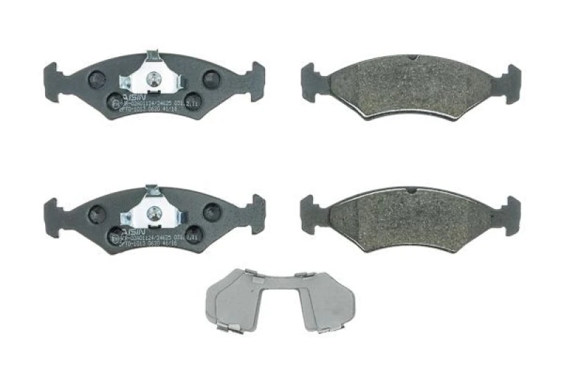 Image of AISIN Brake pad set AISIN BPTO-1013