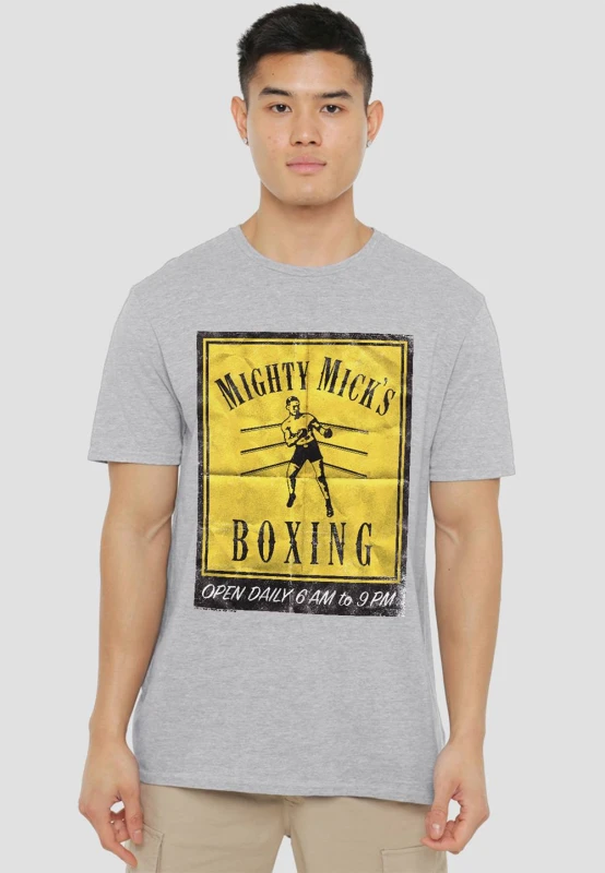 Image of CREED Creed Micks Poster T-Shirt, Athletic Heather in Grey Size: 3X-Large Grey 3X-Large Unisex 0199474315274