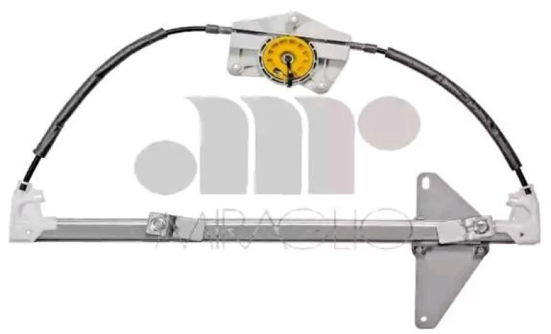 Image of MIRAGLIO 30/1289 Window regulator Left Front, Operating Mode: Electronic, without electric motor Window Winder (1561)