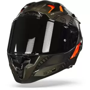Image of LS2 Ff327 Challenger Ct2 Alloy Chrome Orange 2XL