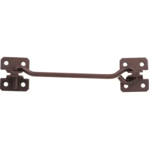 Image of 4" Cabin Hook on Plate Galvanised