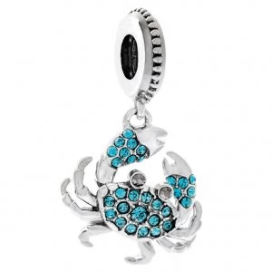 image of Chamilia Crystal Claws Charm with Crystal