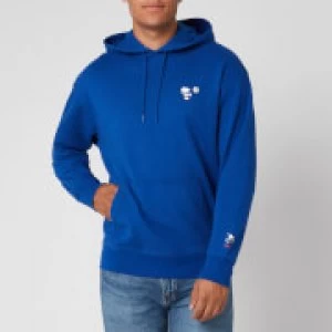 image of Levis X Peanuts Mens Relaxed Graphic Hoodie - Snoopy Soccer - L