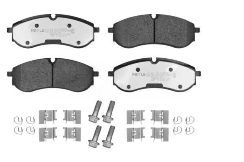 Image of MEYLE 025 224 9220/PD Brake pad set MEYLE-PD: Advanced performance and design. Rear Axle, prepared for wear warning indicator Brake Pad Set,disc brak