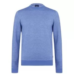 Image of Boss Boss Pai Crew Neck Sweater - Blue