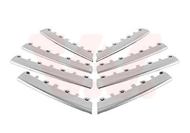 Image of VAN WEZEL Radiator Grille VAN WEZEL 5886513