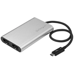 image of Thunderbolt 3 To Dual Displayport 4k