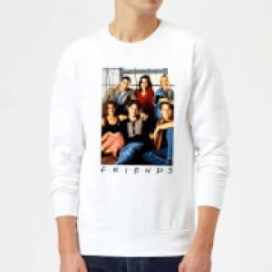Image of Friends Group Photo Sweatshirt - White - L
