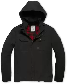 Image of Vintage Industries Gareth Jacket, black, Size 2XL for Women, black, Size 2XL for Women