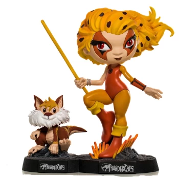 Image of Iron Studios Thundercats Mini Co. PVC Figure Cheetara & Snarf 13 cm