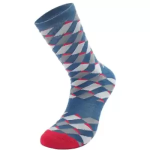 Image of FWE Coldharbour Merino Sock 2 pack - Blue