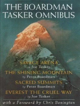 Image of The Boardman Tasker Omnibus. by Peter Boardman Hardback